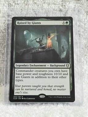5/$20 Mint 2022 MTG Raised by Giants Rare Card 250/361 Deckmaster!!